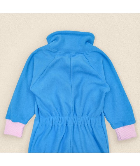 Sally Dexter`s fleece romper with zipper Blue 1154 98 cm (d1154-1)