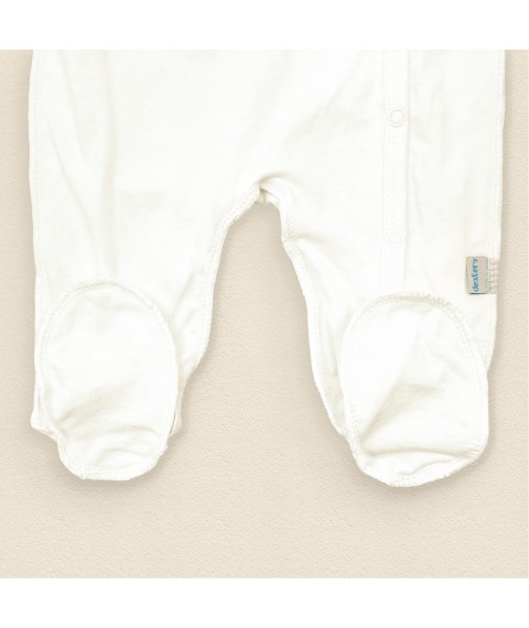 Чоловічок кулір для новонароджених молочний Hello Baby  Dexter`s  Молочний 114  56 см (d114х-мл)