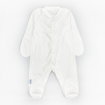 Молочный однотонный человечек для младенца  Dexter`s  Белый d973мл  62 см (d973мл)