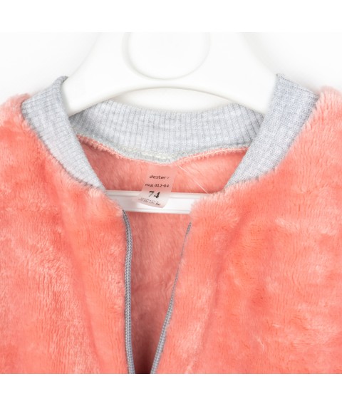Dexter`s Dexter`s Dexter`s Dexter`s warm fleece overalls Pink d12-04kl 80 cm (d12-04kl)