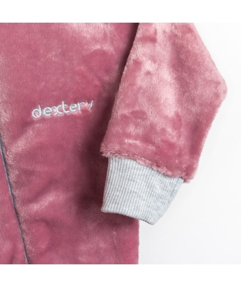 Ромпер для дівчинки велсофт rose Dexter`s  Dexter`s  Рожевий d12-04рв  86 см (d12-04рв)