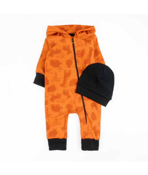 Man with a hood and a hat Hot Africa Malena Yellow-hot 2158 68 cm (d2158g-af)