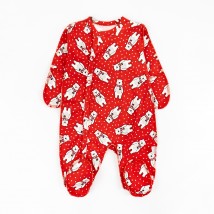 Holiday Dexter`s Red 913 62cm Holiday Print Baby Onesie (d913мш-кр-нгтг)