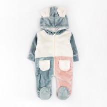 Blue Dexter`s Dexter`s hooded children's velsoft coveralls Blue 12-05 68 cm (d12-05sn)