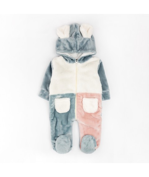 Blue Dexter`s Dexter`s hooded children's velsoft coveralls Blue 12-05 68 cm (d12-05sn)