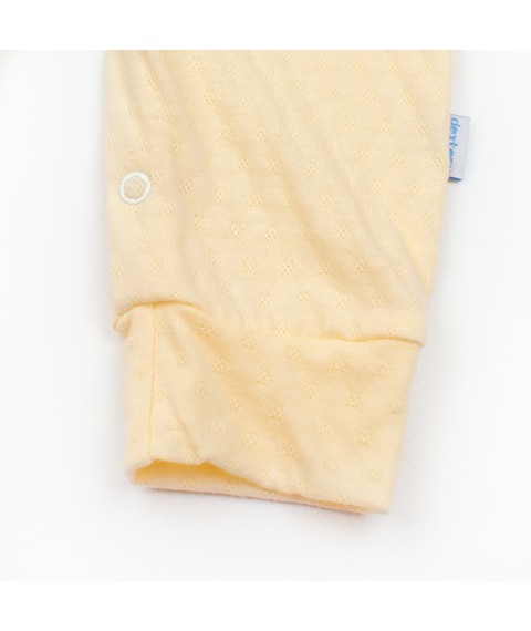 Человечек с открытыми ножками из ткани с перфорацией Sun  Dexter`s  Желтый d113-1аж-ж  68 см (d113-1аж-ж)