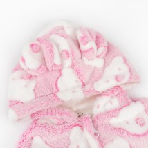 Комбинезон детский теплый с капюшоном Soft Bear  Dexter`s  Розовый d12-20мш-рв  68 см (d12-20мш-рв)