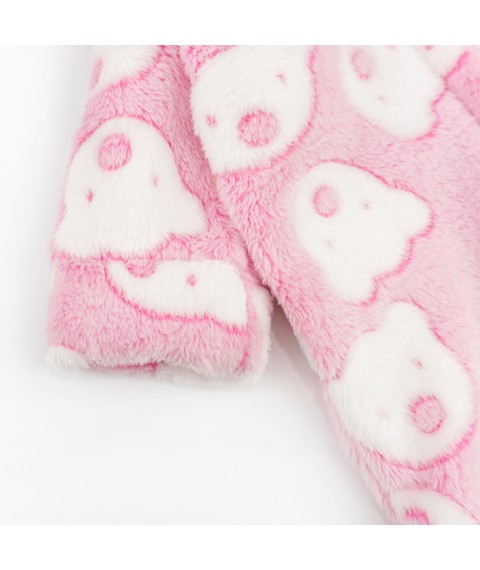 Комбинезон детский теплый с капюшоном Soft Bear  Dexter`s  Розовый d12-20мш-рв  68 см (d12-20мш-рв)