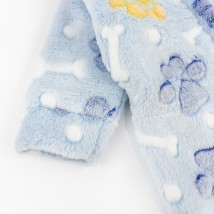 Комбинезон детский теплый с лапками Patriotic Paws  Dexter`s  Голубой d12-20лп-гб  68 см (d12-20лп-гб)