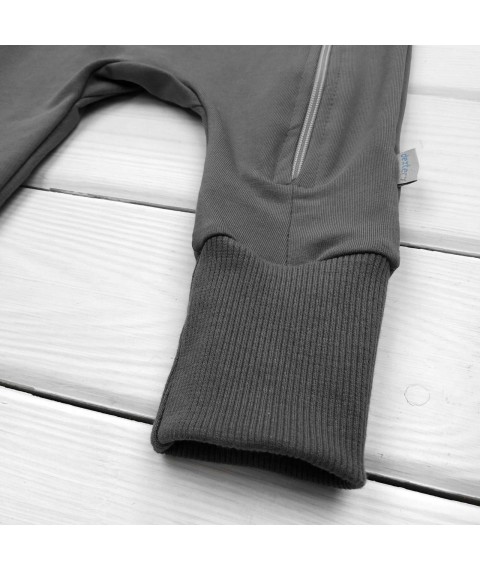 Человечек с капюшоном для прогулок Asphalt  Dexter`s  Серый 2156  80 см (d2156-5)