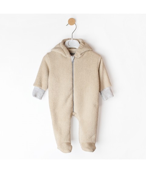 Demi-season overalls for babies teddy bear Dexter`s Beige d12-21ps 74 cm (d12-21ps)