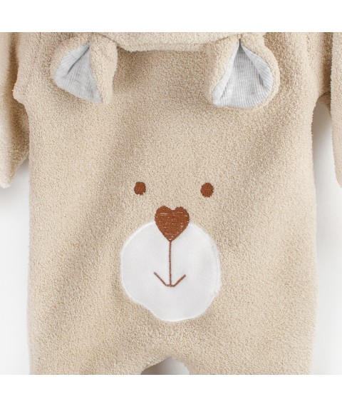 Demi-season overalls for babies teddy bear Dexter`s Beige d12-21ps 74 cm (d12-21ps)