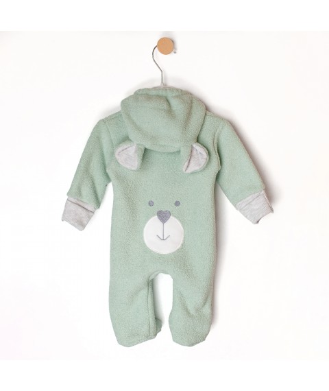 Demi-season zipper jumpsuit teddy bear Dexter`s Menthol d12-21mt 62 cm (d12-21mt)