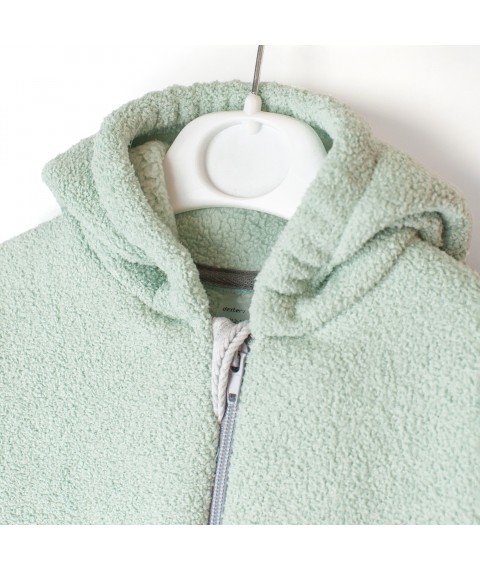 Demi-season zipper jumpsuit teddy bear Dexter`s Menthol d12-21mt 68 cm (d12-21mt)