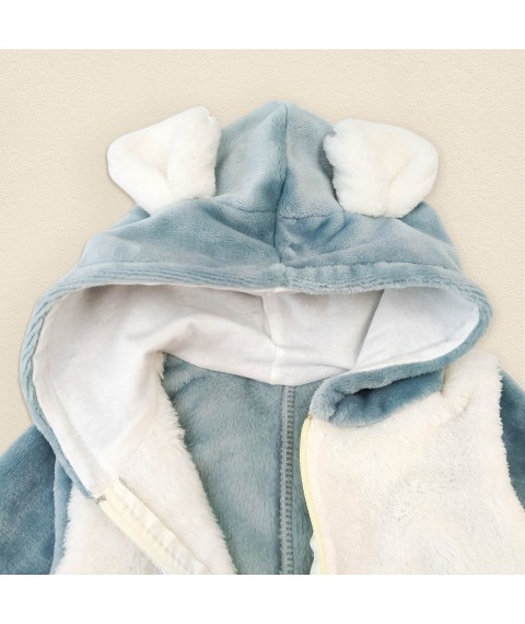 Blue Dexter`s Dexter`s hooded children's velsoft coveralls Blue 12-05 68 cm (d12-05sn)