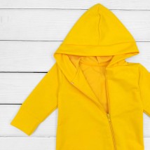 Dexter`s two-thread children's walking overalls with a hood Yellow-hot 2157 80 cm (d2157)