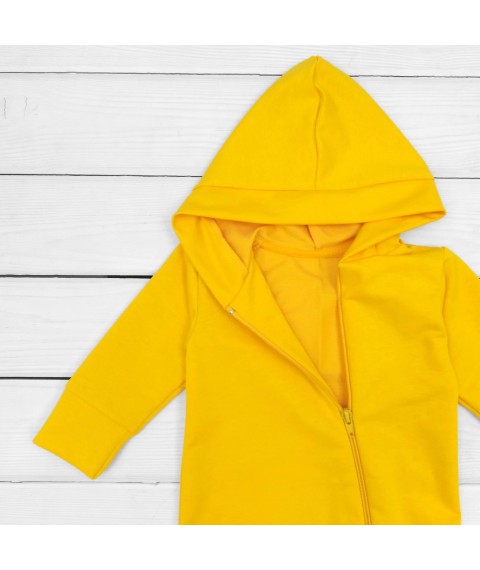 Dexter`s two-thread children's walking overalls with a hood Yellow-hot 2157 86 cm (d2157)