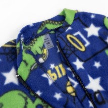 Комбинезон теплый для мальчиков на молнии Dino  Dexter`s  Синий d820-4дн-нв  74 см (d820-4дн-нв)