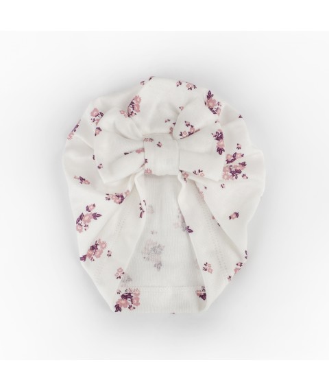 Комплект человечек с шапочкой для девочки Burgundy bouquet  Dexter`s  Белый; Розовый 900581  62 см (900581)