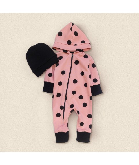 Men with a hood and a cap Pea Dexter`s Pink 2158 68 cm (d2158gr-rv)