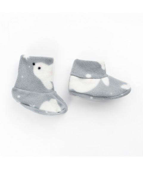 Носочки теплые Bunnies  Dexter`s  Серый d816зц  0-6м (d816зц)