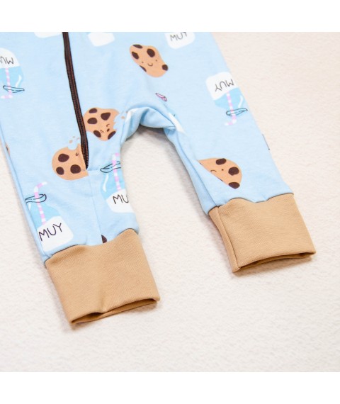 Cookie Dexter`s zipper children's slip Blue d320-4mlknv-gb 68 cm (d320-4mlknv-gb)