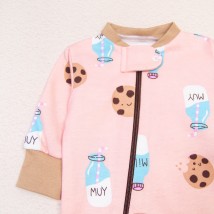 Cookie Dexter`s Slip for girls with a zipper Pink d320-4mlknv-rv 74 cm (d320-4mlknv-rv)