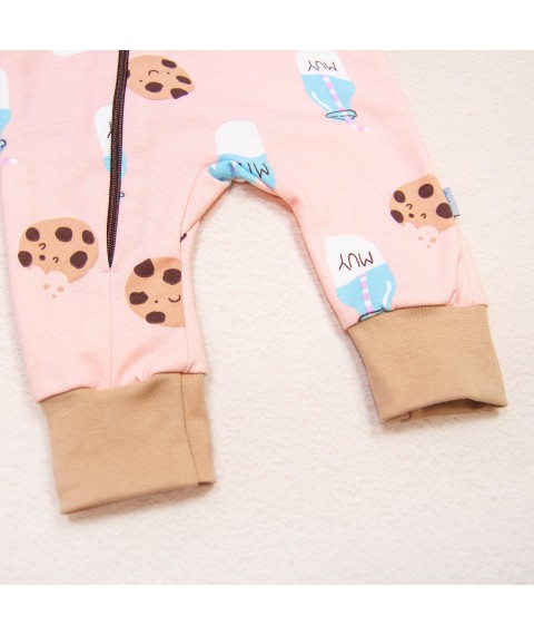 Cookie Dexter`s Zipper Footer for Girls Pink d320-4mlknv-rv 68 cm (d320-4mlknv-rv)