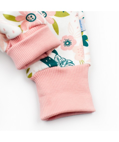 Man for girl demi-season Monstera Dexter`s White; Pink 2142 80 cm (d2142-13)