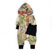 Graffiti Dexter`s fleece romper Multicolored 2142 98 cm (d2142-48-1)