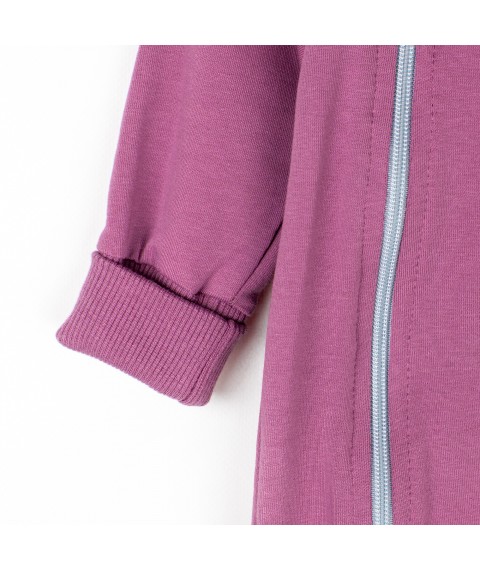 Fuchsia Dexter`s Pink 2156 80 cm (d2156-3) children's walking jacket with a zippered hood
