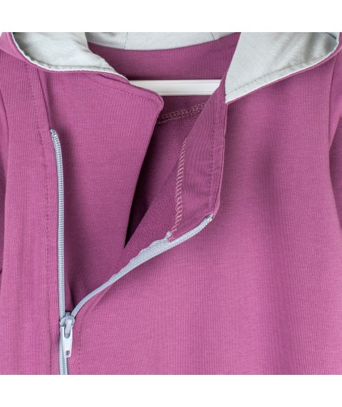 Fuchsia Dexter`s Pink 2156 92 cm (d2156-3) children's walking jacket with a zippered hood