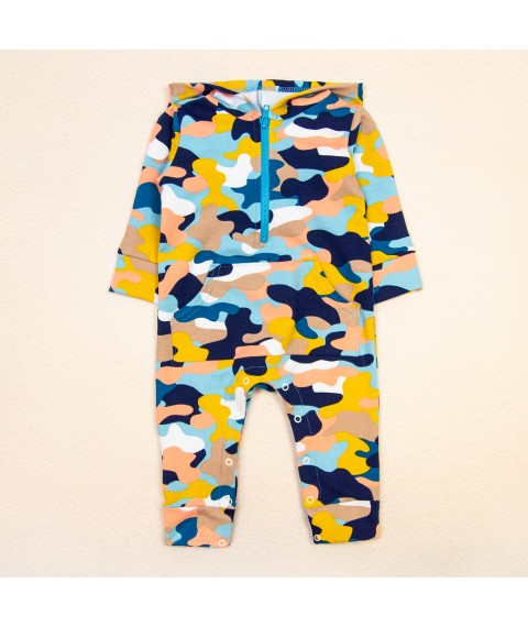 Navy Dexter`s two-thread children's romper Multicolored d2154km-nv 74 cm (d2154km-nv)