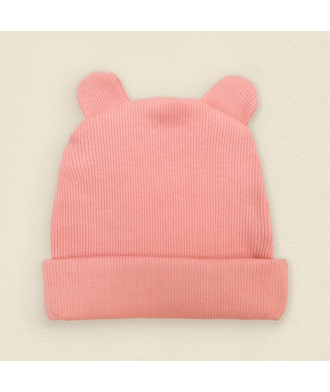 Комплект для дівчинки комбінезон з шапкою Leaves  Dexter`s  Рожевий;Різнокольоровий 2142  98 см (d2142-47-1)