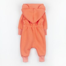 Children's fleece romper Juicy peach Dexter`s d2142-50 68 cm (d2142-50)
