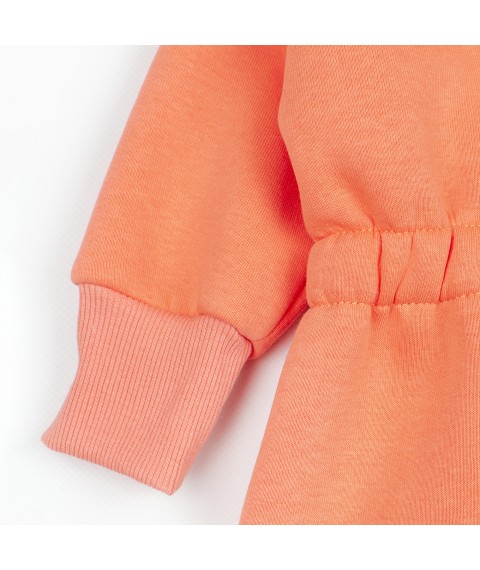 Children's fleece romper Juicy peach Dexter`s d2142-50 68 cm (d2142-50)