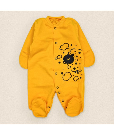 Man with external seams with nachos for newborns Dexter`s Yellow-hot lamb 320-1 62 cm (d320-1br-or)