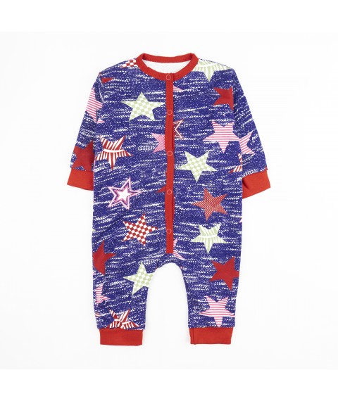 Man with buttons Malena Stars Purple; Red 913 80 cm (d913zd)