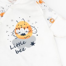 Комплект в роддом шапка Bees  Dexter`s  Белый
 d940бд-нв  62 см (d940бд-нв)
