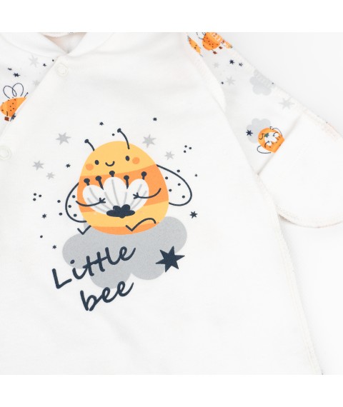 Комплект в роддом шапка Bees  Dexter`s  Белый
 d940бд-нв  62 см (d940бд-нв)