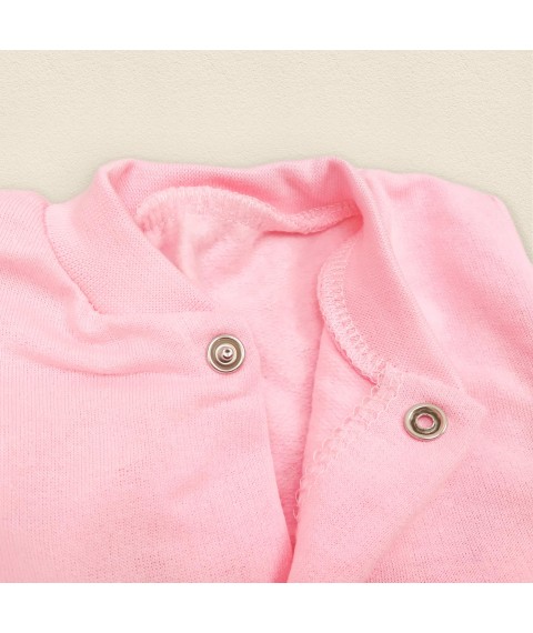 Overalls with nachos and closed legs Baranets Dexter`s Pink 320 62 cm (d320br-rv)