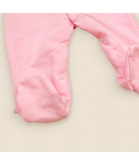 Overalls with nachos and closed legs Baranets Dexter`s Pink 320 62 cm (d320br-rv)