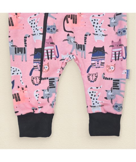 Pink kittens Dexter`s fleece slip Pink 320 86 cm (d320-4kt-rv)