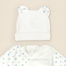 Dream Dexter`s baby sleepwear with a cap White; Blue 940 62 cm (d940st-gb)