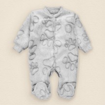 Welsoft overalls for newborns Lapki Dexter`s Gray 12-16 50 cm (d12-16lp)