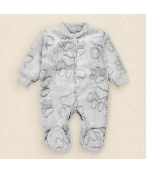 Welsoft overalls for newborns Lapki Dexter`s Gray 12-16 56 cm (d12-16lp)