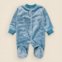 Plush overalls for newborns Silver Dexter`s Gray 12-16 50 cm (d12-16sl)