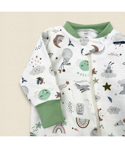 Человечек с футером на молнии Moon Bunny  Dexter`s  Молочный d320-4мс-з-нв  74 см (d320-4мс-з-нв)
