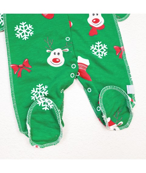 Boy for newborns Festive reindeer Dexter`s Red; Green d313zl-ngtg 62 cm (d313zl-ngtg)