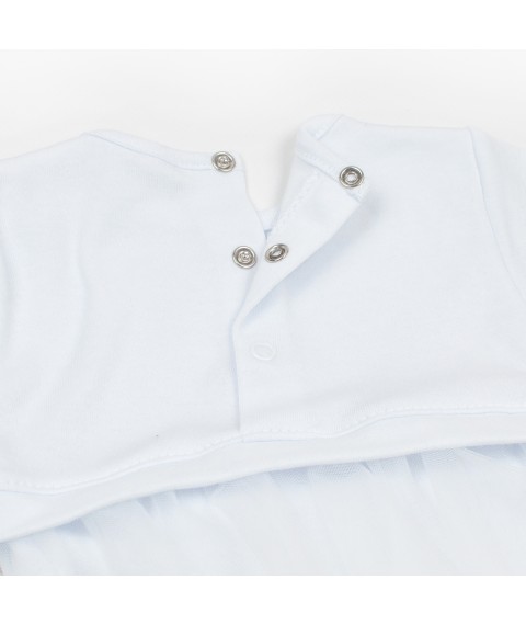 Святковий комплект боді штанці пов'язка для дівчинки   Dexter`s  Білий d9-54б  74 см (d9-54б)